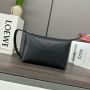 Loewe Puzzle Fold Pochette-Black