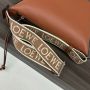 Loewe Small Cubi Messenger Bag-Camel 