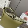 Loewe Small Cubi Messenger Bag-Olive