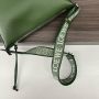 Loewe Small Cubi Messenger Bag-Forest Green