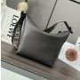 Loewe Small Cubi Messenger Bag-Deep grey