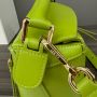 Loewe Small Puzzle in Classic Calfskin-Grass Green