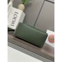 Loewe Small Puzzle in Classic Calfskin-Bottle green 