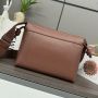 Loewe Flamenco Satchel-Brown