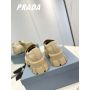 Prada Brushed leather monolith loafers, 35-41