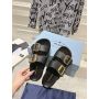 Prada Leather Strap slides,  35-45