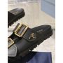 Prada Leather Strap slides,  35-45