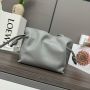 Loewe Mini Flamenco Bag-Ash grey