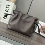 Loewe Mini Flamenco Bag-Chocolate