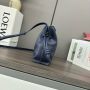 Loewe Mini Flamenco Bag-Deep blue