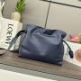 Loewe Medium Flamenco Bag-Deep blue