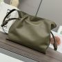 Loewe Medium Flamenco Bag-Olive green