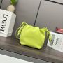 Loewe Mini Flamenco Purse Clutch-Green