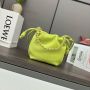 Loewe Mini Flamenco Purse Clutch-Green