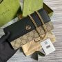 Gucci GG Marmont Chain Wallet 