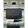 Chanel Classic Large Flap Handbag in Grained Leather  
