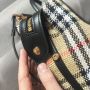 Burberry Check and leather Bag