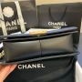 Medium Boy Chanel Handbag  in Lambskin 