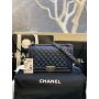 Medium Boy Chanel Handbag  in Lambskin 