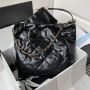 Chanel 22 Small Handbag-black