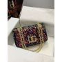 Dolce Gabbana Chain Shoulder Bag with sequins