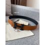 Hermes Reversible Belt 3.8cm