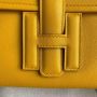 Hermes Swift Leather Clutch