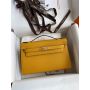 Hermes Kelly Pochette in Epsom Leather 