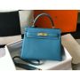 Hermes Kelly 32 2way Handbag in Togo Leather 