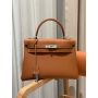 Hermes Kelly 32 2way Handbag in Togo Leather 