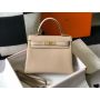 Hermes Kelly 32 2way Handbag in Togo Leather 