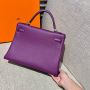 Hermes Kelly 32 2way Handbag in Togo Leather 