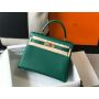 Hermes Kelly 32 2way Handbag in Togo Leather 