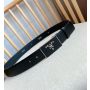 Prada Saffiano Belt 3.5cm for Men
