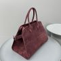 The Row Soft Margaux 15 Bag in Suede