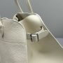 The Row Soft Margaux 15 Bag in leather-White